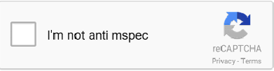 I'm not anti mspec